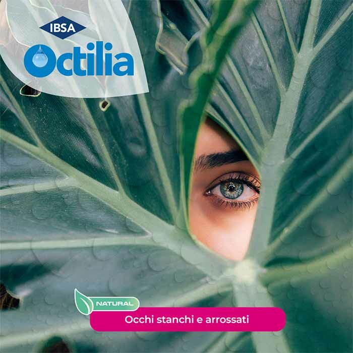 Octilia Natural Occhi Irritati e Arrossati Gocce Oculari 10 Flaconcini Monodose