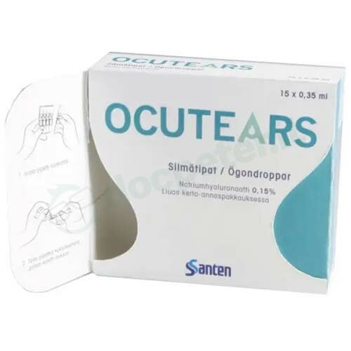 Ocutears hydro+ 0,4% 15x0,35ml