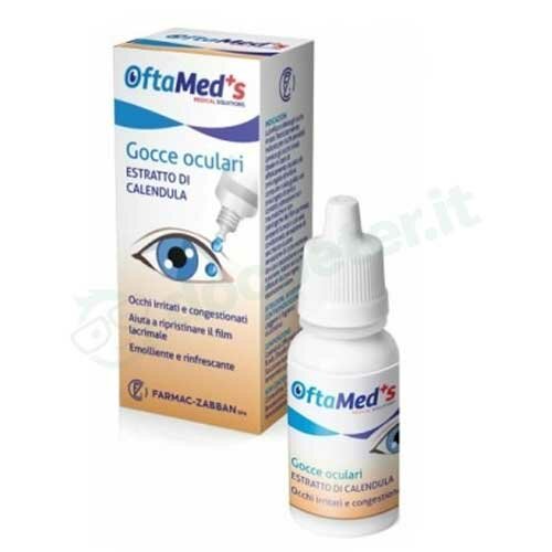 Oftamed's gocce oculari camomilla e malva 10 ml