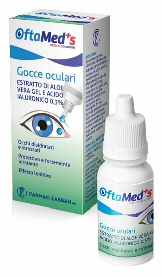 Oftamed's Gocce Oculari Occhi Disidratati e Stressati 10 ml