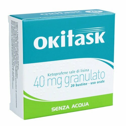 Okitask 40 mg Granulato 20 Bustine Ketoprofene