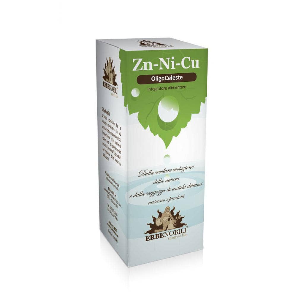 Oligoceleste zinco/nichel/rame