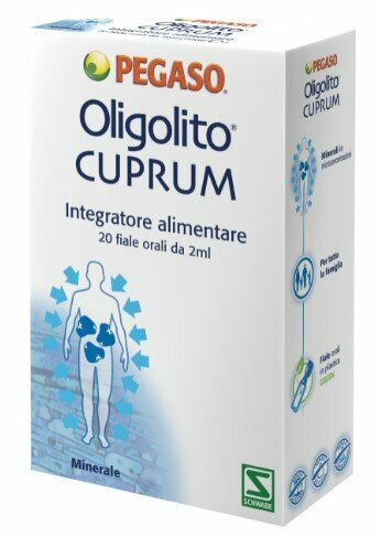 Oligolito cuprum 20 fiale 2 ml
