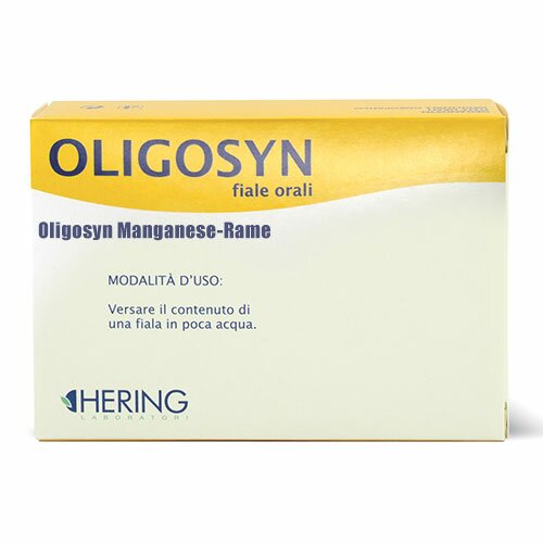 Oligosyn Manganese-Rame Omeopatico 15 Fiale da 2 ml