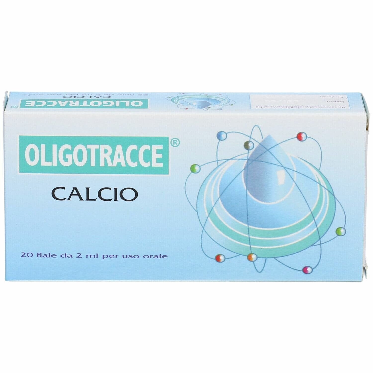 Oligotracce calcio 20f 2ml