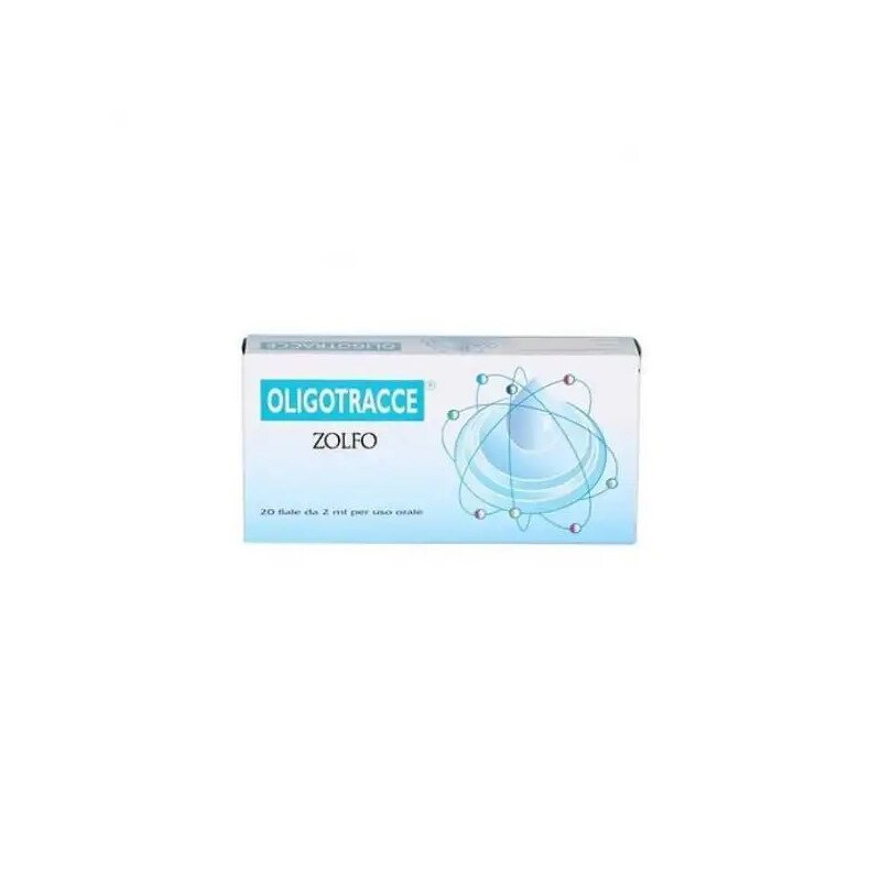 Oligotracce zolfo msm 20 fiale da 2ml