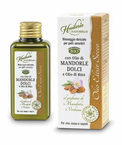 Olio elisir secco all'olio di mandorla e verbena