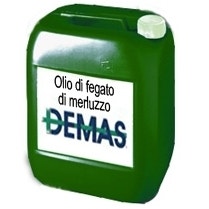 Olio fegato di merluzzo mangime ricostituente per equini 1 litro