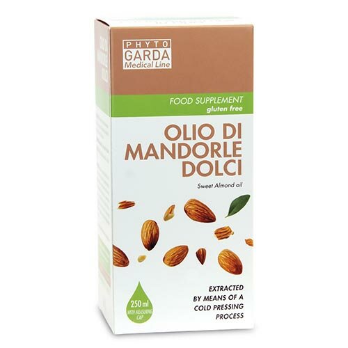 Olio mandorle dolci con dosatore 250 ml