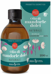 Olio mandorle dolci profonda natur
