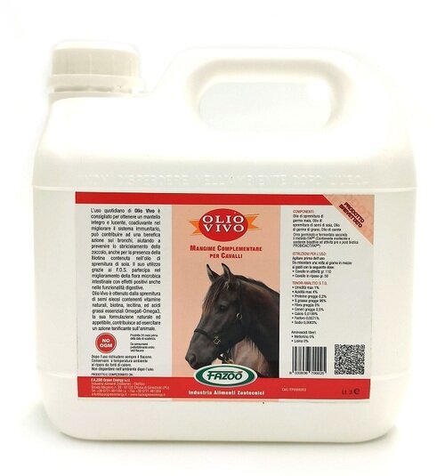 Olio vivo cavalli 3 litri
