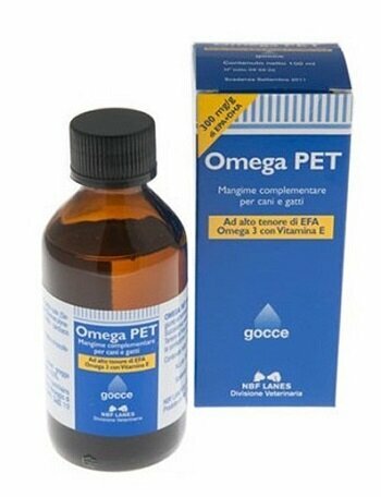 Omega Pet Gocce Integratore Di Omega 3 Cani E Gatti 100 ml