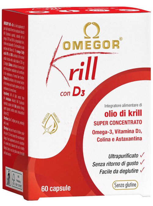 Omegor krill d3 60 capsule