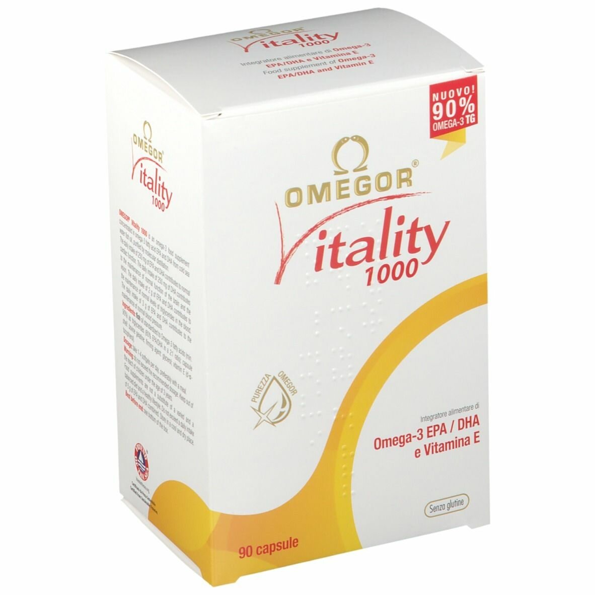 Omegor vitality 1000 90 capsule