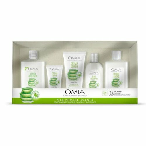 Omia Cestino Ecobio Aloe Vera Del Salento 5 Pezzi