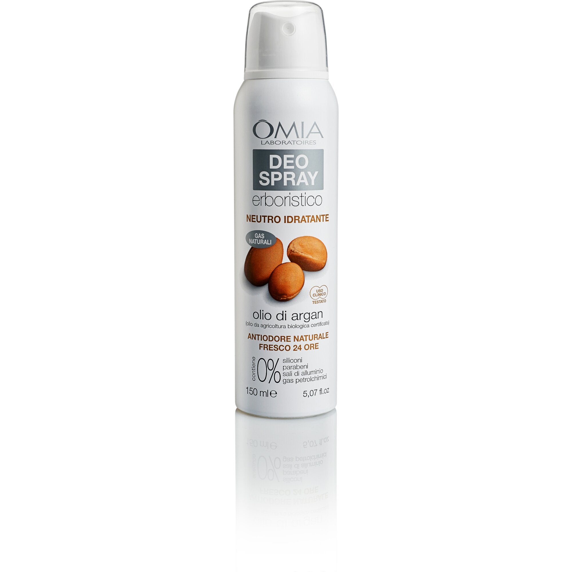 Omia Deo Spray Erboristico con Olio di Argan Bio 150 ml