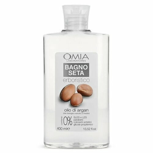 Omia Erboristica Bagno Seta all'Olio di Argan Bio 400 ml