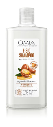 Omia Fisio Shampoo Bio Nutriente Per Capelli Secchi Argan Del Marocco 200 ml