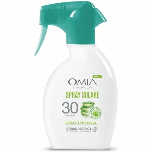 Omia Solare SPF30 Coral Safe Aloe del Salento 200 ml