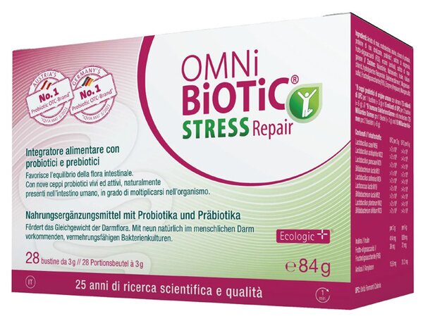 Omni-biotic stress repair con prebiotici e probiotici 28 bustine