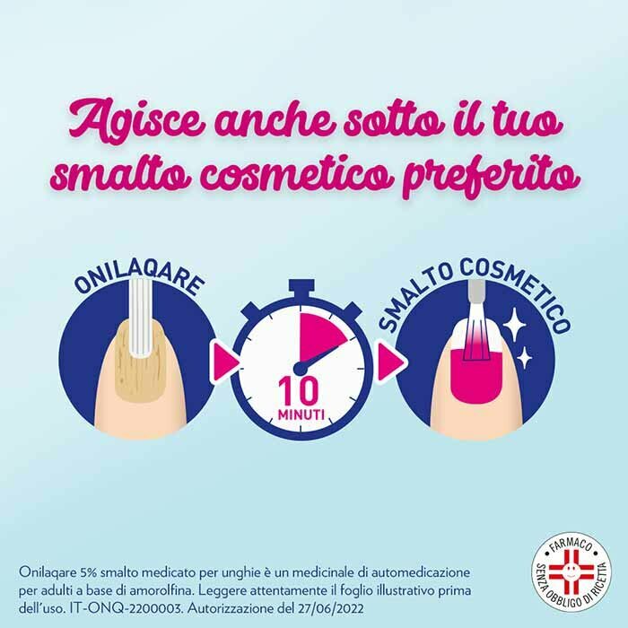 Onilaqare 5% smalto medicato per unghie