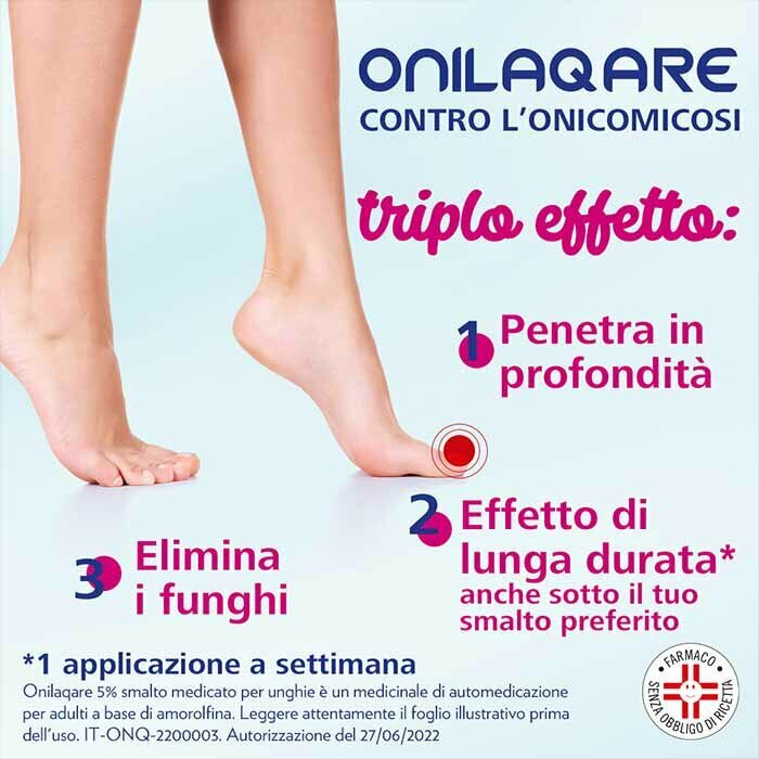 Onilaqare 5% smalto medicato per unghie