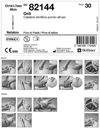 Onli catet idrof 40cm ch14 30p