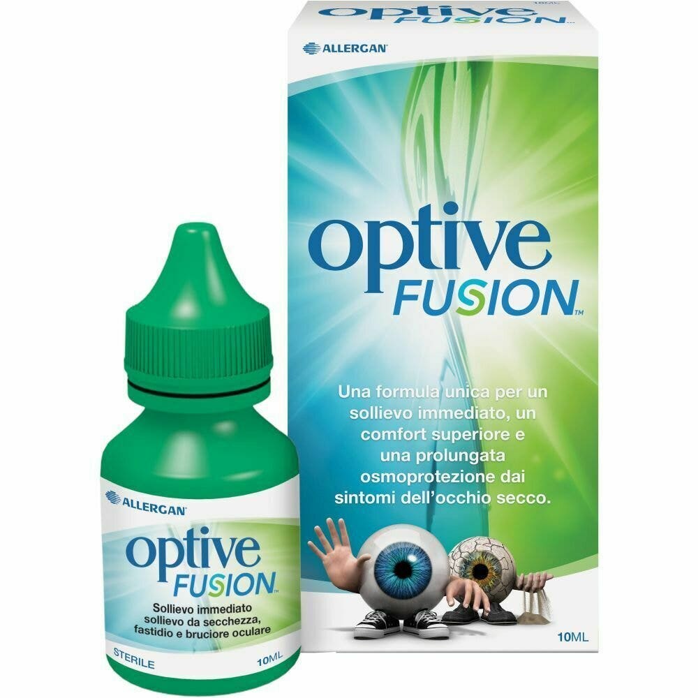 Optive fusion soluzione oftalmica 10ml