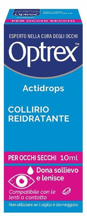 Optrex actidrops collirio reidratante 10ml