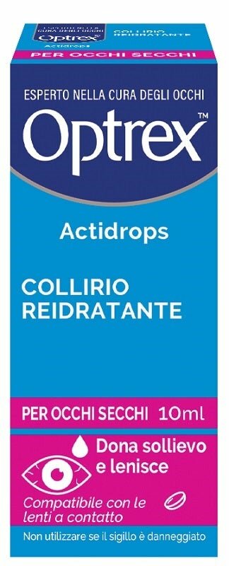 Optrex actidrops collirio reidratante 10ml