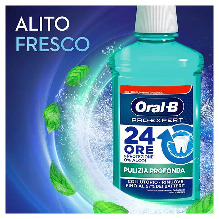 Oral-B Collutorio Pro-Expert Pulizia Profonda 500 ml
