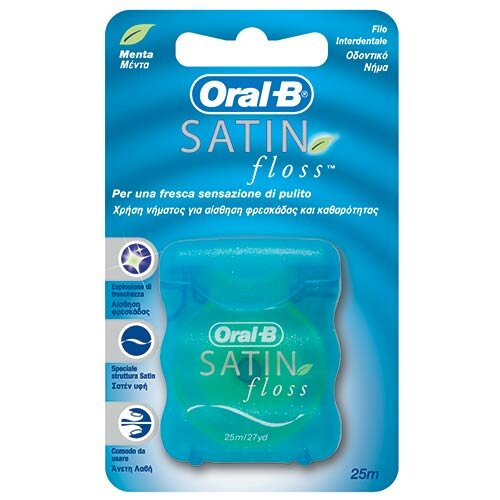Oral b filo interdentale satin floss 25 metri