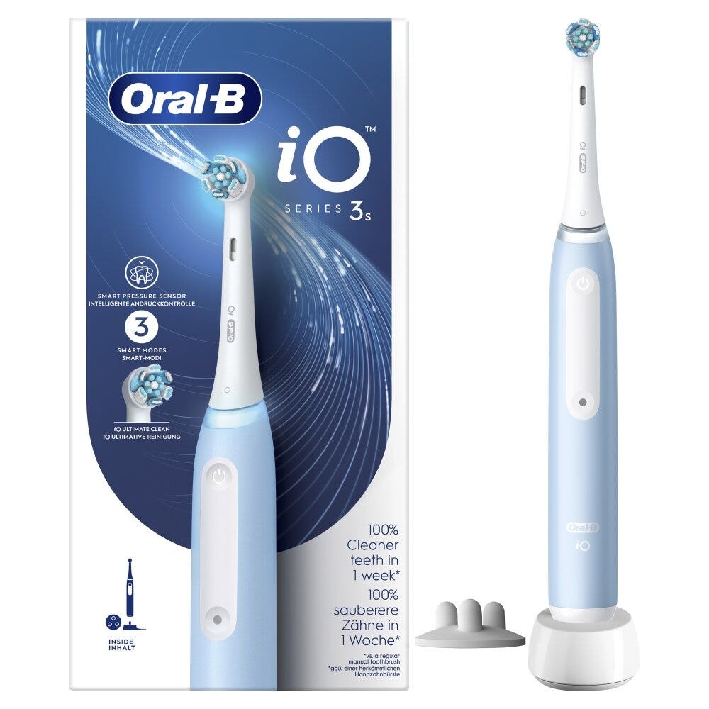 Oral-b io 3s spazzolino elettrico blu