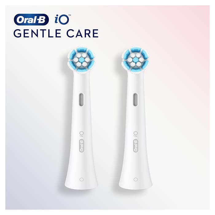 Oral-B Testine Di Ricambio Io Gentle Care Bianche 2 testine