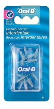 Oralb man set interdentale refill cyl ultrafine 1,9 mm 1 pezzo