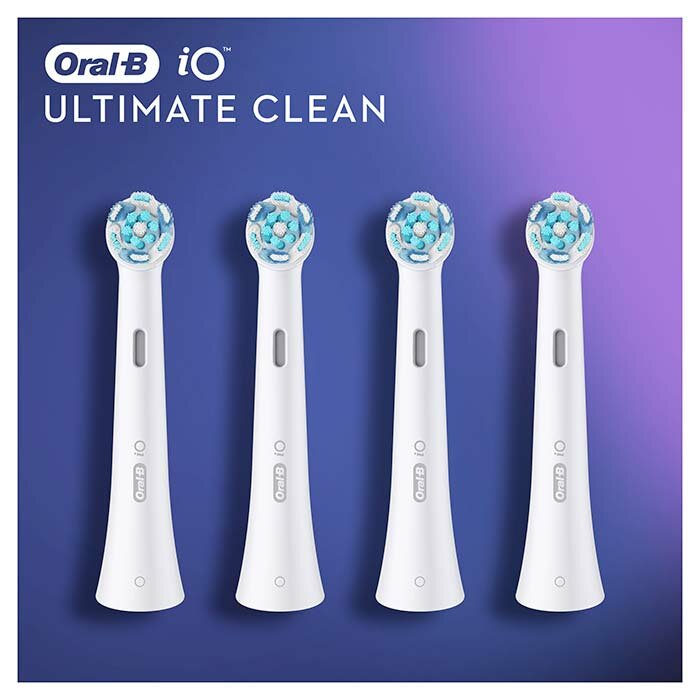 Oralb pw ref io ult cl whi 4 pezzi
