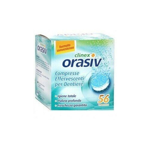 Orasiv Clinex pulizia protesi 56 Compresse Effervescenti