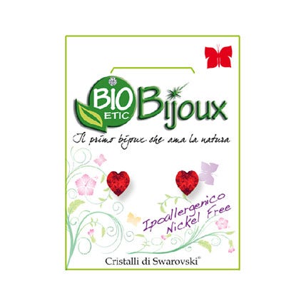 Orecchino cuore 10mm lt siam