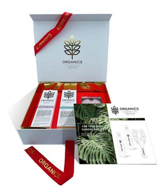 Organics cosm gift box wellnes