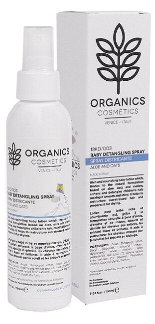 Organics cosmetics baby spray districante 150 ml