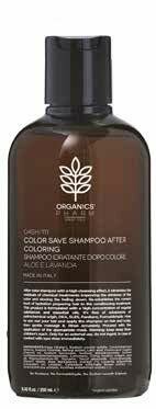 Organics pharm color save shampoo after coloring aloe and lavender