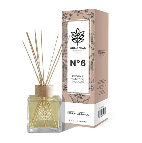 Organics pharm deodorante ambiente n 6 cuoio tabacco toscano 100 ml