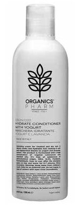 Organics pharm hydrate conditioner with yogurt and lavender