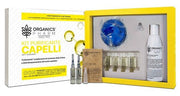 Organics pharm kit purificante capelli lozione 6 fiale + shampoo 150ml + spazzola