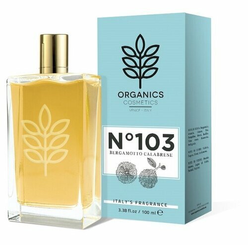 Organics pharm profumo bergamotto calabrese n.103 100ml