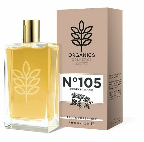 Organics pharm profumo cuoio toscano n.105 100ml