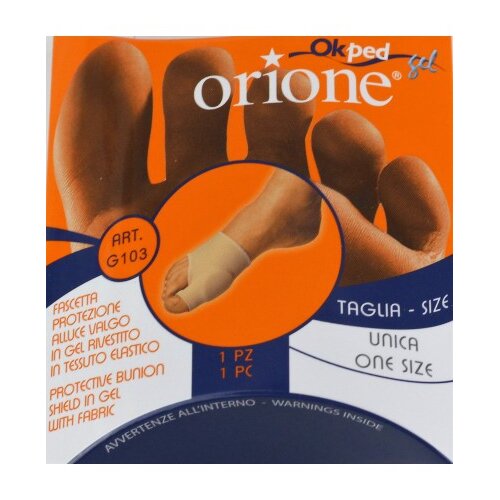 Orione ok ped g103 fascetta alluce gel polimero misura unica1 pezzo