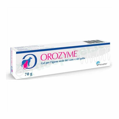 Orozyme Gel Igiene Orale per Cane e Gatto 70 g