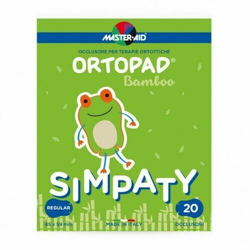 Ortopad Simpaty per Ortottica Regular 20 Cerotti 5,7x8,2 cm