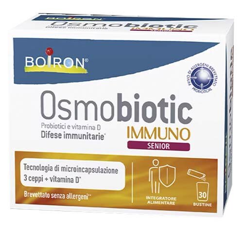Osmobiotic Immuno Senior Integratore Difese Immunitarie Over 60 30 Bustine